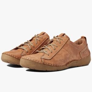 Josef Seibel Fergey 56 Soft Hand Stitch Lace Up Comfort Sneaker Womens Size 38